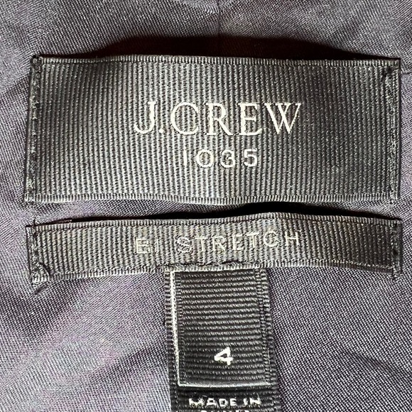 J. Crew 1035 Bi-Stretch Blazer Size 4 - Picture 5 of 7